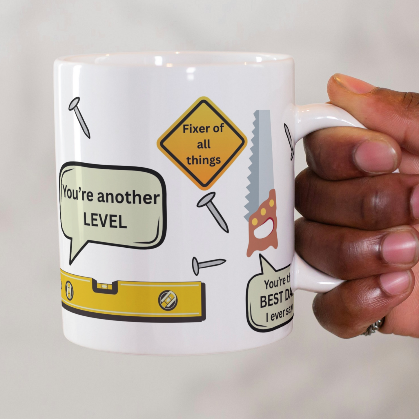 To My Dad Mug - 11oz White Mug