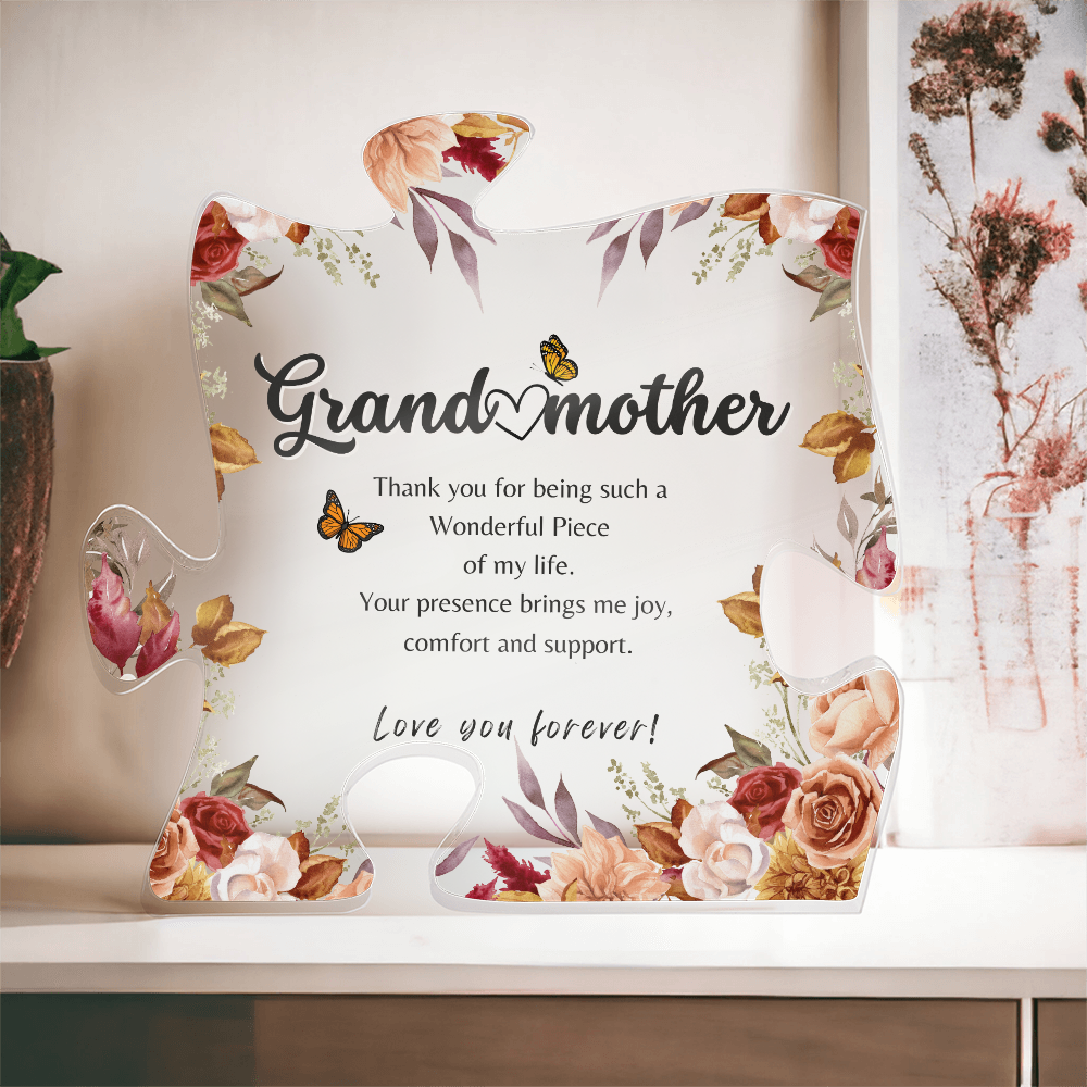 Grandmother - Acrylic Puzzle Plaque