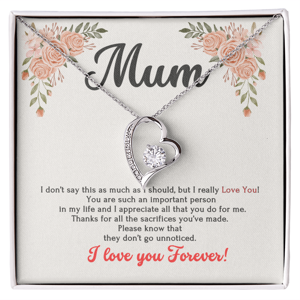 Mum - Forever Love Necklace