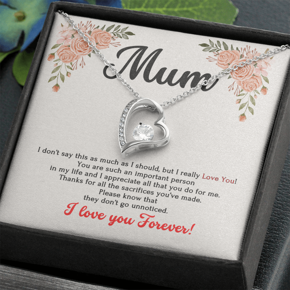 Mum - Forever Love Necklace