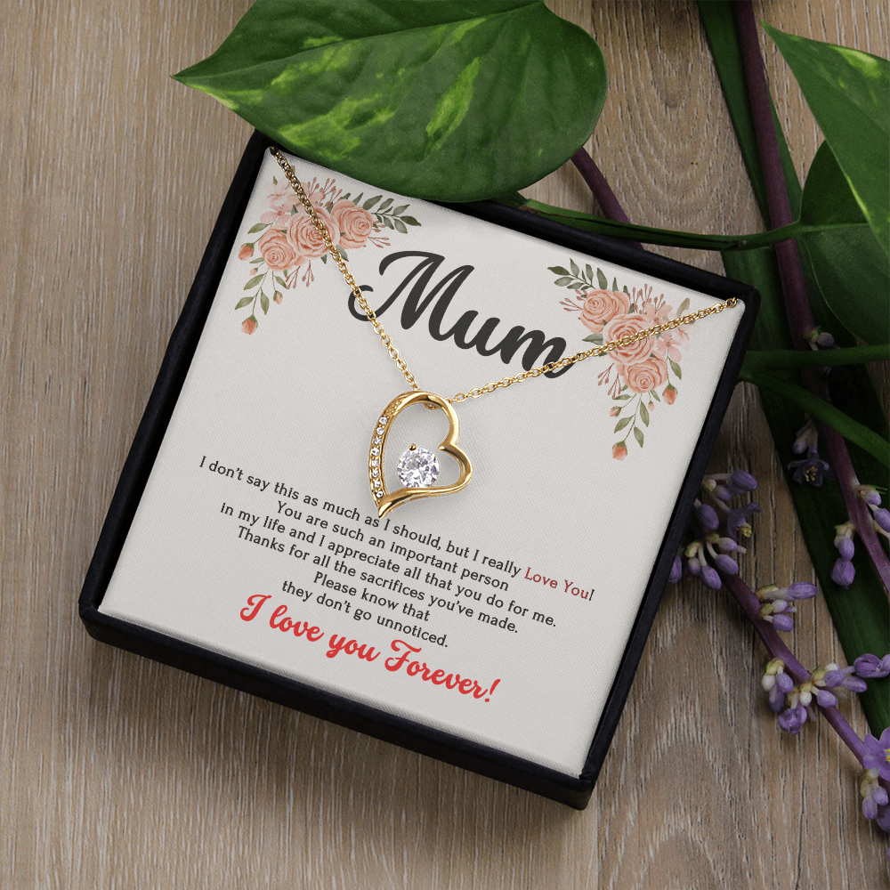 Mum - Forever Love Necklace