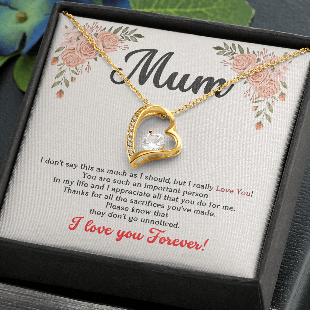 Mum - Forever Love Necklace