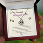 Baby Feet Heart Necklace - New Mommy