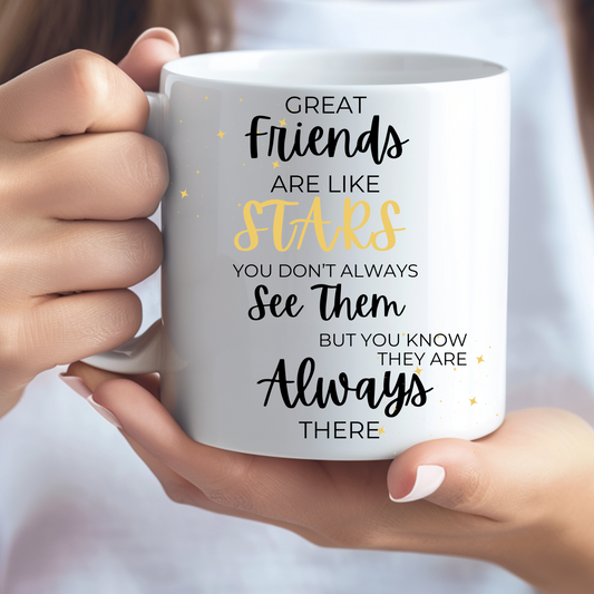 Friends Coffee Mug - double side printed - 11oz White Mug