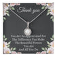 Thank you - Eternal Hope Necklace