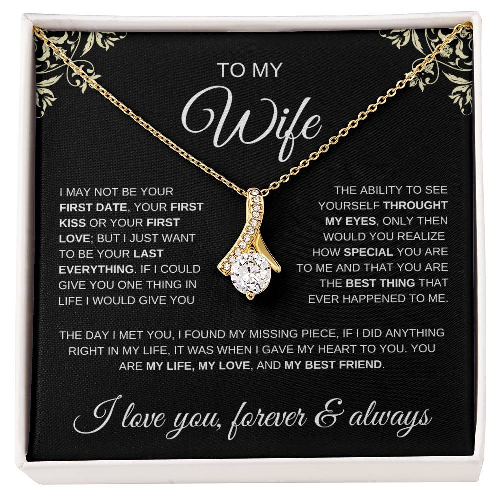 To My Wife - Alluring Beauty Necklace