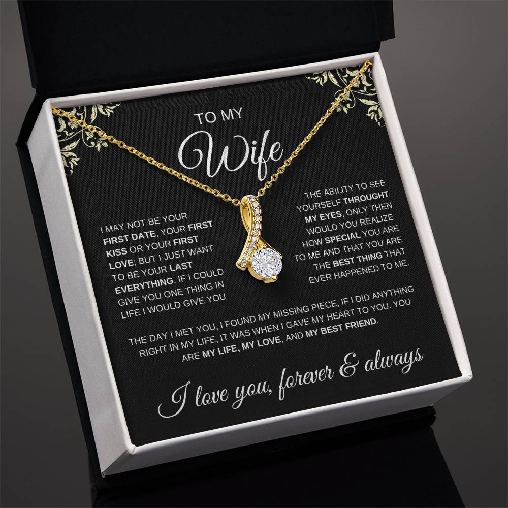 To My Wife - Alluring Beauty Necklace