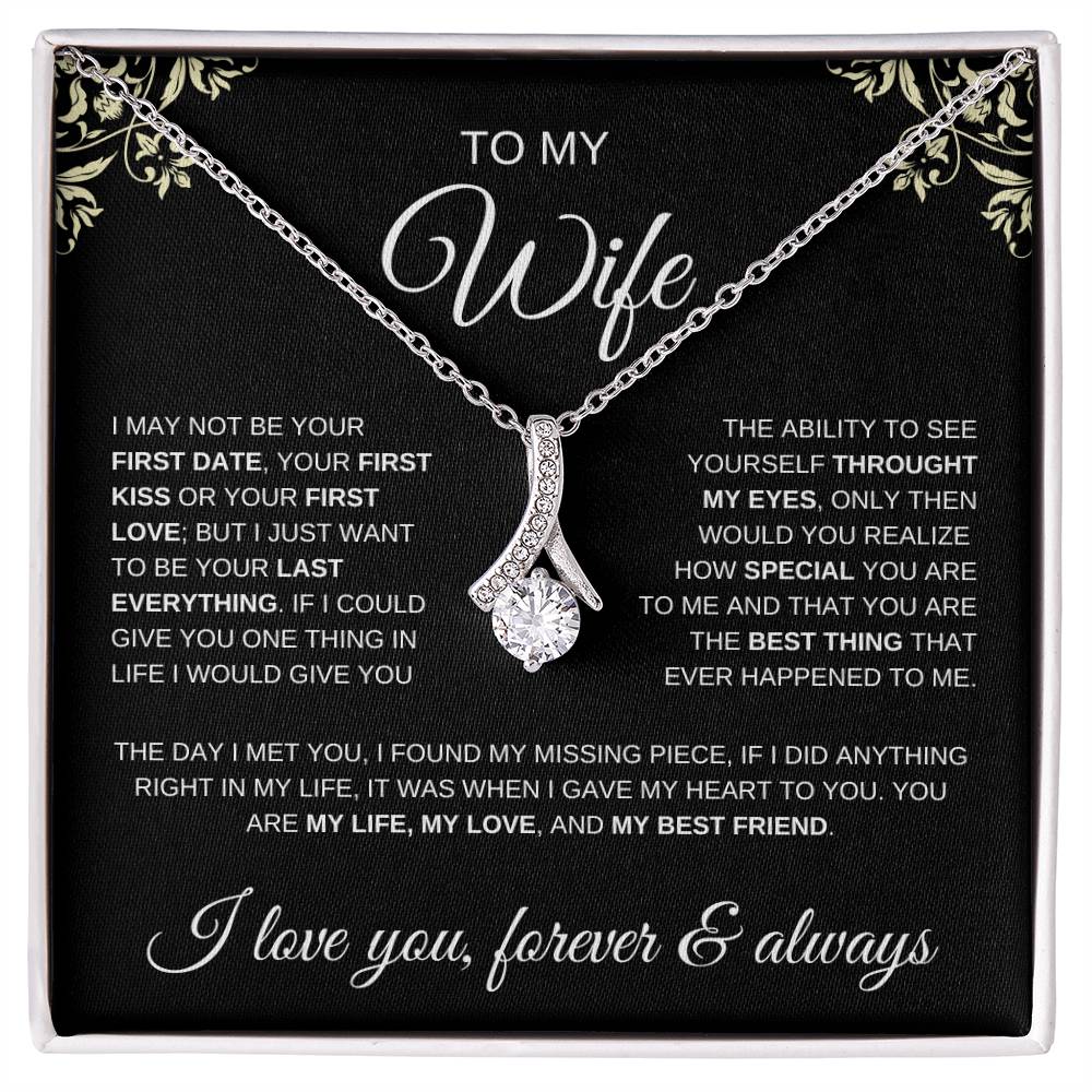 To My Wife - Alluring Beauty Necklace