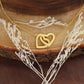 Interlock Hearts Necklace - From Mom To My Beautiful Daughter -